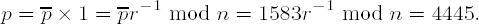 Montgomery Reduction and Exponentiation