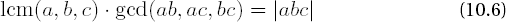 Greatest Common Divisor