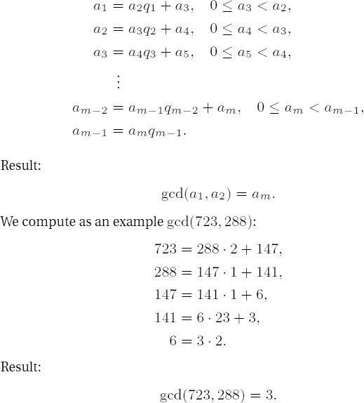 Greatest Common Divisor