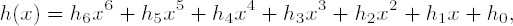 Logarithms to base g(x) = x + 1 (e.g., logg(x) 2 = 25 = 19 in hexadecimal, logg(x) 255 = 7).