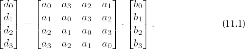 Logarithms to base g(x) = x + 1 (e.g., logg(x) 2 = 25 = 19 in hexadecimal, logg(x) 255 = 7).