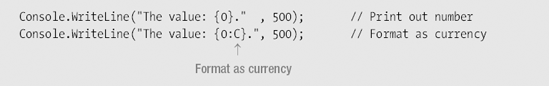 Formatting Numeric Strings