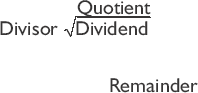 Integer Division