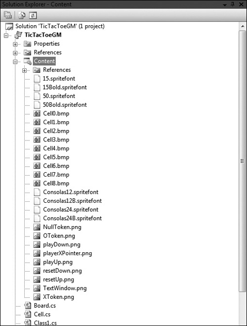 TicTacToeGM content to import.