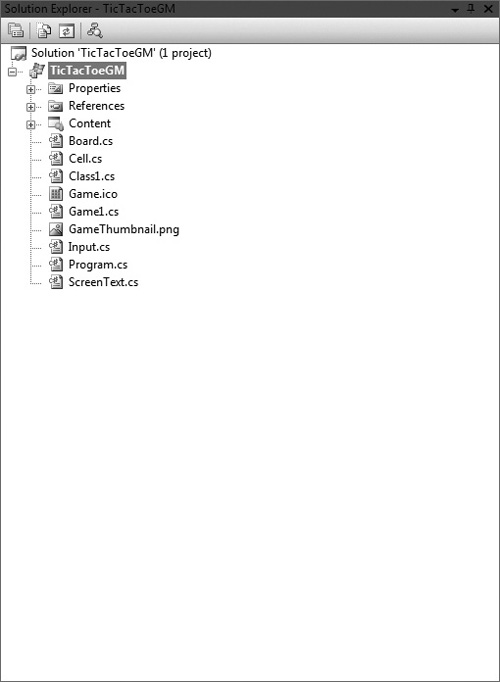 TicTacToeGM classes to import.