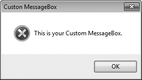 Using RadioButtons to set message-window options.