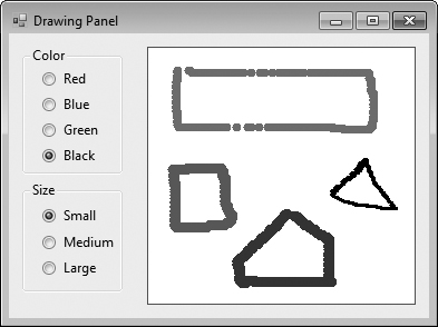 Drawing Panel GUI.