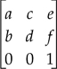 java.awt.geom.AffineTransform 1.2