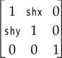 java.awt.geom.AffineTransform 1.2