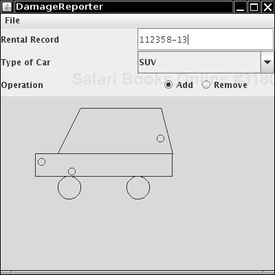 The DamageReporter application