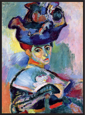 FIGURE 14 Matisse’s The Woman with a Hat, oil on canvas, 1905, San Francisco Museum of Modern Art.