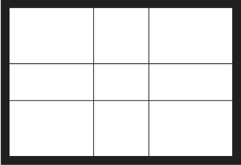 FIGURE 23 The golden rectangle, dividing a rectangle based on the golden ratio, and defining intersection points.