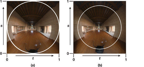 Scaled Dual-Paraboloid Environment Mapping