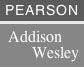 The Addison-Wesley logo re-created in HTML+CSS