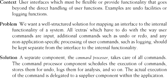 The Command Processor pattern