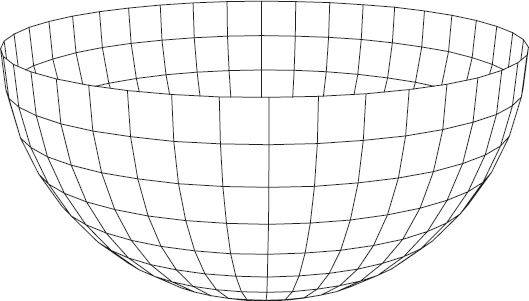 A semi-sphere