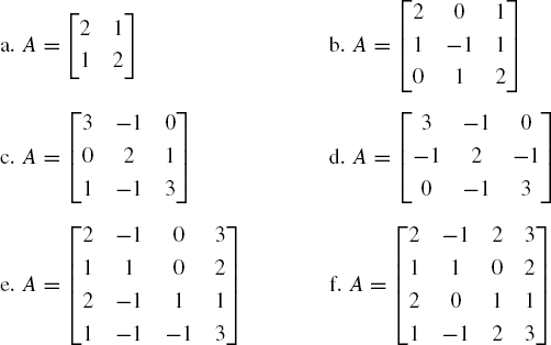 NUMERICAL EXERCISES