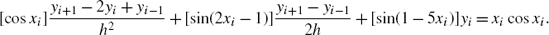 The solution diagram for Example 10.7.