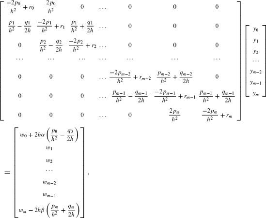 DIFFERENTIATED BOUNDARY CONDITIONS