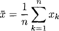 MEAN AND VARIANCE