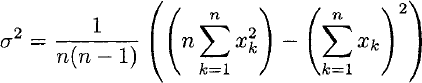 MEAN AND VARIANCE