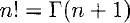 Gamma function