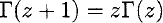 Gamma function