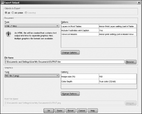 The main control window for generating output from SPSS Viewer.