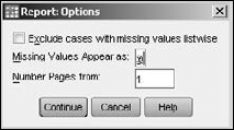 Determine whether — and how — to include missing values.