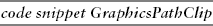 A program can use a Graphics object's FillPath and DrawPath methods to fill and draw a GraphicsPath object.