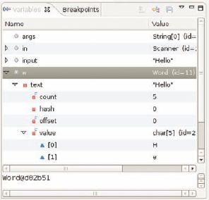 Inspecting Variables