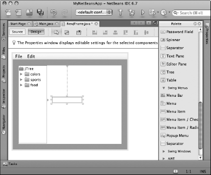 NetBean's Swing GUI Builder