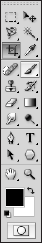 Photoshop's floating toolbar