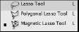 The lasso tool group