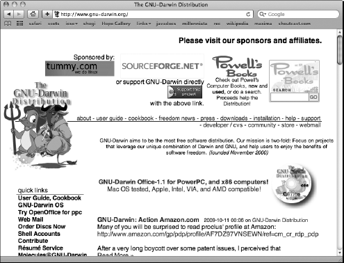 GNU-Darwin home page