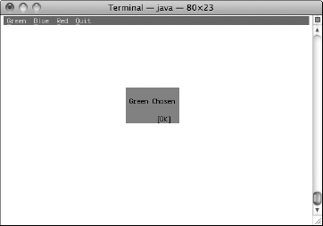 TuiWindow running in Terminal