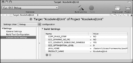 Target with JAVA_HOME property