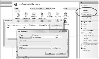 Virtual directory configuration