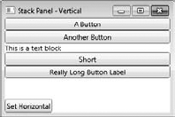 Vertical Stack Panel.