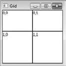 Basic Grid with proportional (*) row heights.