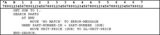 USING TWO WHEN CLAUSES FOR AN EARLY EXIT FROM A SEARCH