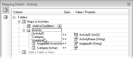 Adding a conditional mapping