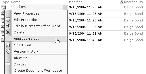 Use the Edit menu to perform document tasks