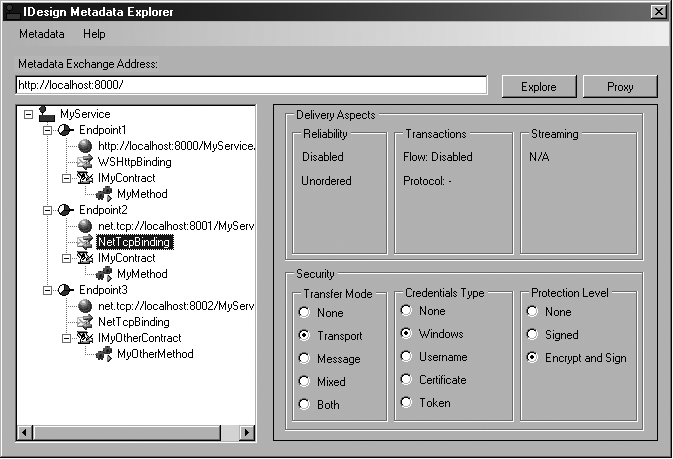 The Metadata Explorer