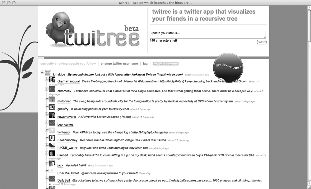 Twitree: explore your part of the Twitter network