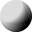 Sphere with DiffuseMaterial