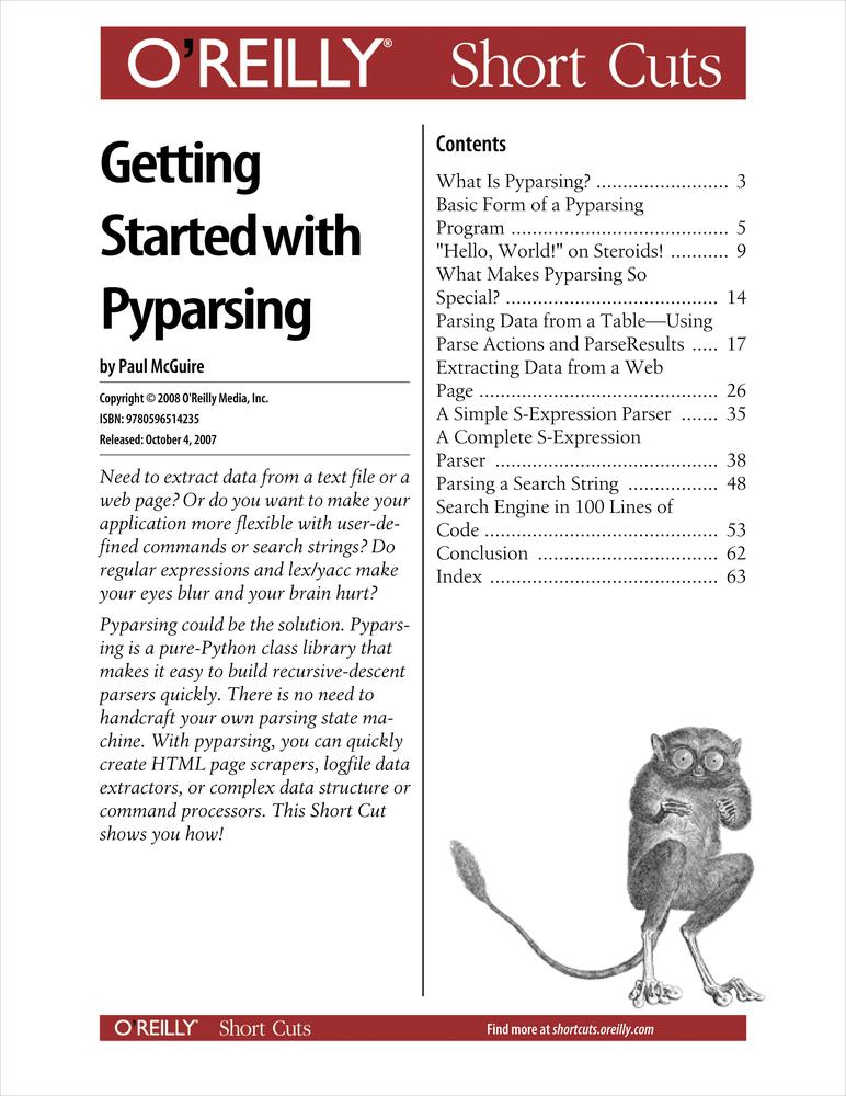 Getting Started with Pyparsing