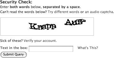 The result of our <fb:captcha/> example