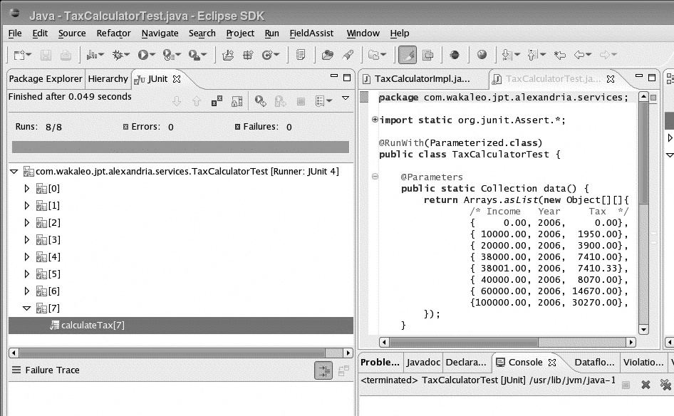 Running JUnit4 tests in Eclipse