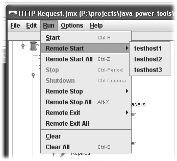 Managing remote test machines with JMeter